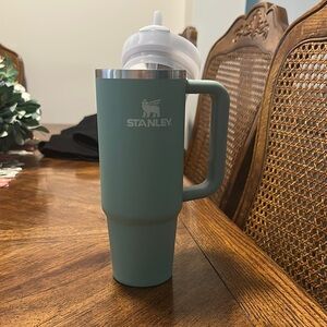 Stanley Green Insulated Water Bottle with Handle